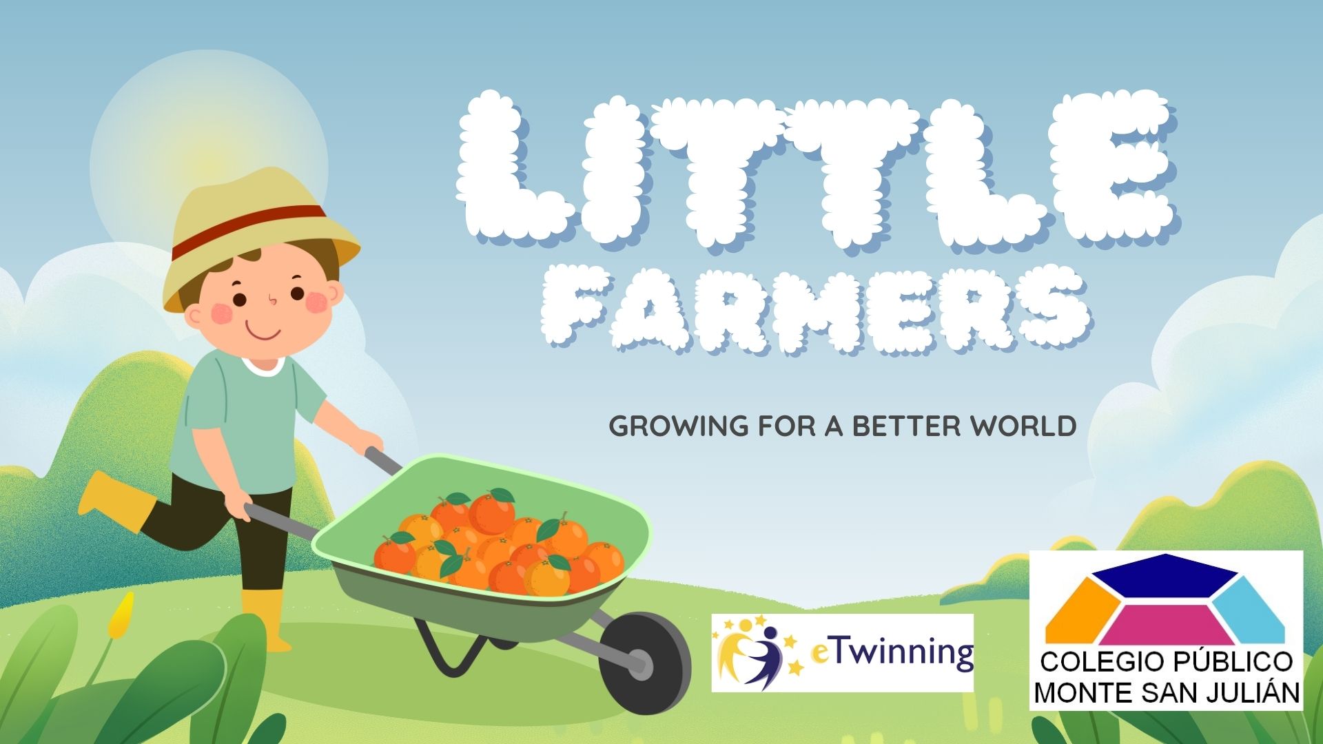 Nuevo proyecto  Etwinning para este curso: Little farmers. Growing for a better world. 👩‍🌾🧑‍🌾